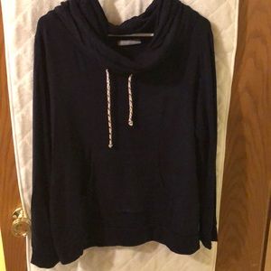 Loveappella cowl lounge sweatshirt